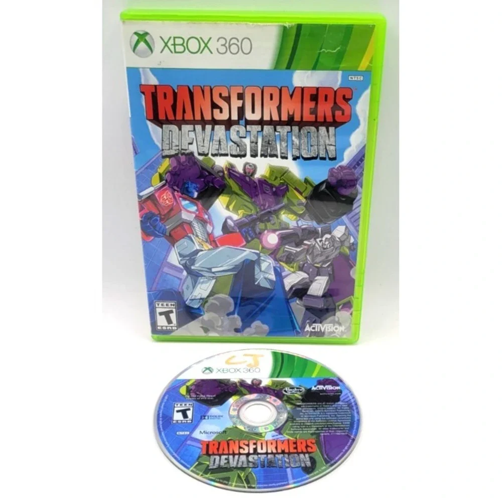 Transformers Devastation 2015 Microsoft XBOX 360 GAME & CASE